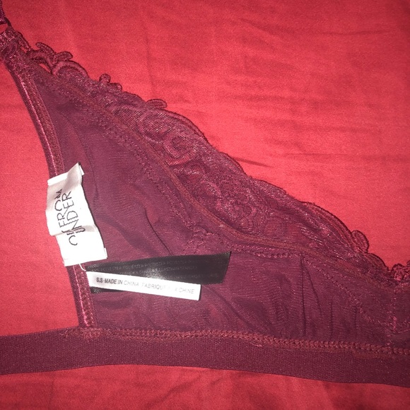 Urban Outfitters Maroon bralette - Picture 2 of 5